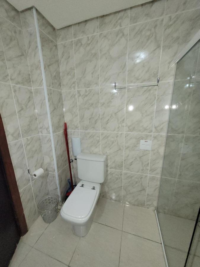 Flat Completo Novo A 350M Da Praia Com Piscina Sao Vicente  Luaran gambar